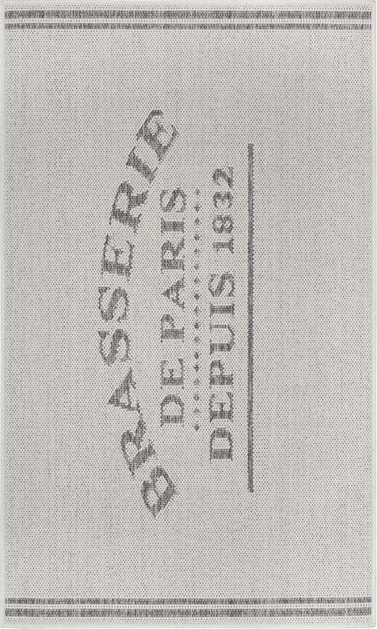 Šedo-krémový koberec 92x150 cm Cucina – Hanse Home