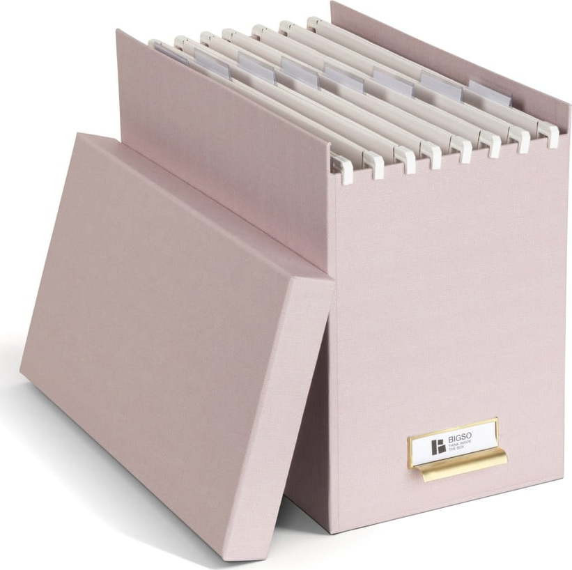 Kartonový organizér na dokumenty Johan Restore Paper Laminate – Bigso