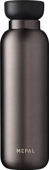 Tmavě šedá nerezová lahev 500 ml Titanium – Mepal