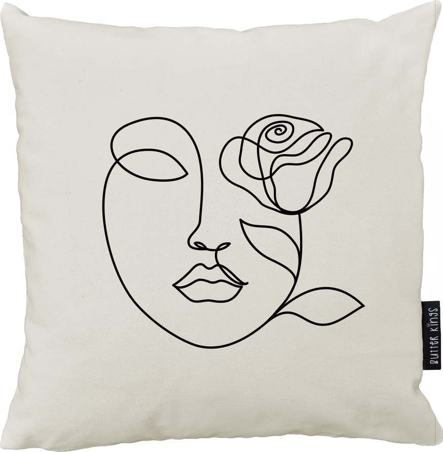 Polštář Butter Kings z bavlny Rose, 45 x 45 cm