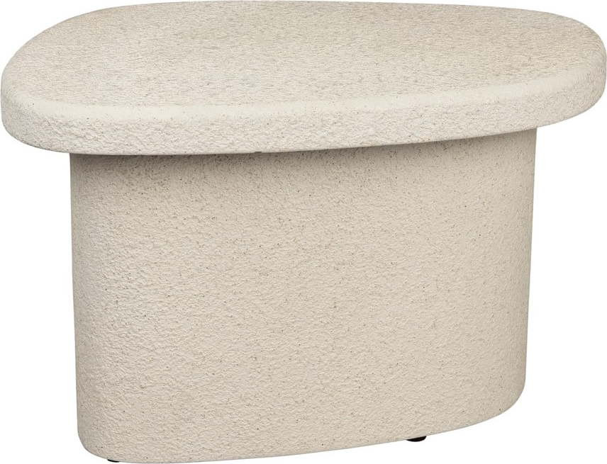 Odkládací stolek s deskou v dekoru mramoru 41x56 cm Veda – Dutchbone