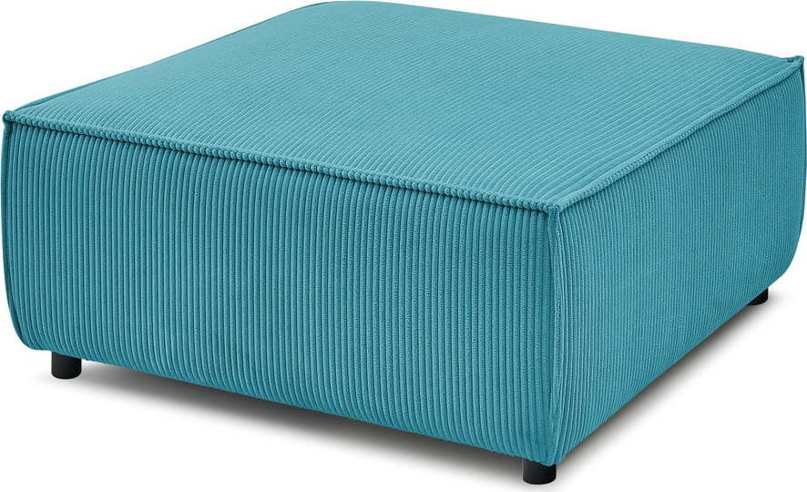 Modrá manšestrová podnožka Nihad modular – Bobochic Paris