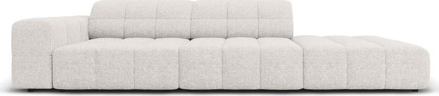 Světle šedá lenoška (levý roh) Chicago – Cosmopolitan Design