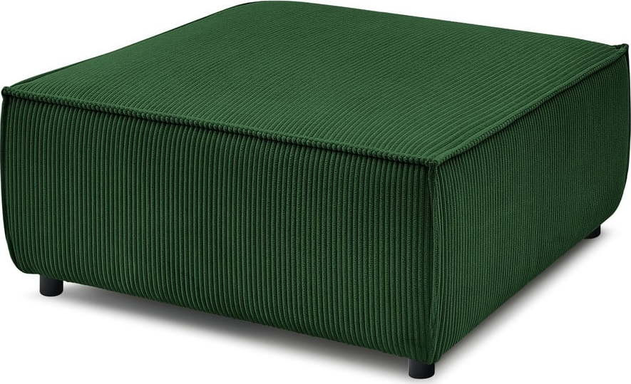 Zelená manšestrová podnožka Nihad modular – Bobochic Paris