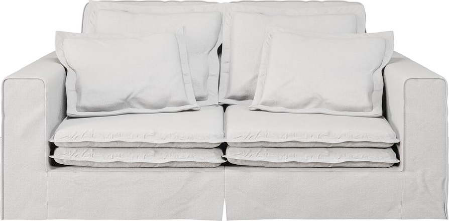 Bílá pohovka 196 cm Nora – Ropez