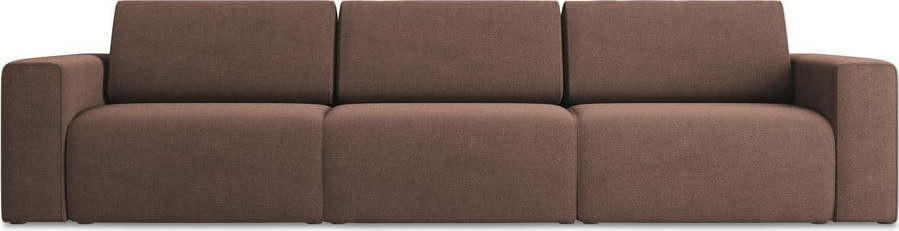 Růžová modulární pohovka 314 cm Kalea – Makamii