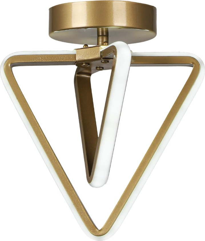 Kovové LED stropní svítidlo v bronzové barvě Baris – Squid Lighting