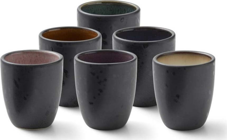 Kameninové hrnky na espresso v sadě 6 ks 100 ml Mensa - Bitz