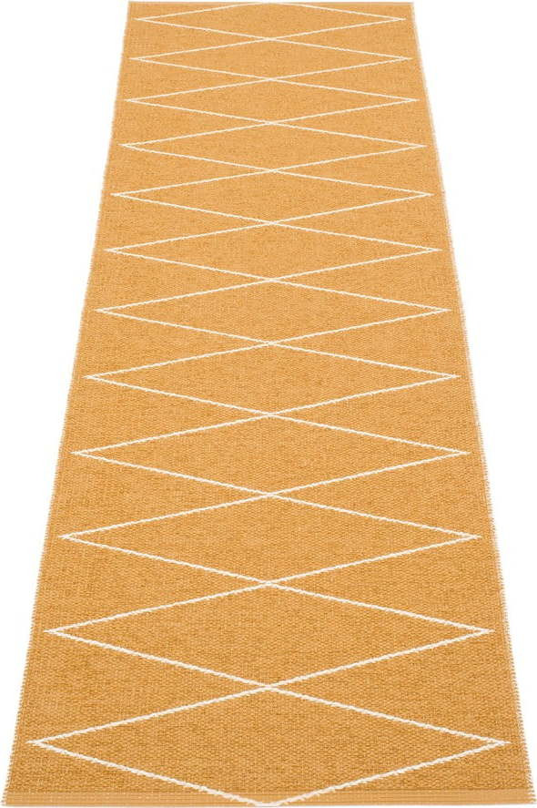 Okrově žlutý vnitřní a venkovní běhoun 70x240 cm Max Ochre – Pappelina