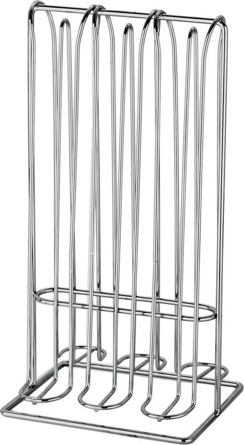 Stojan na kapsle ve stříbrné barvě – Household Pleasure