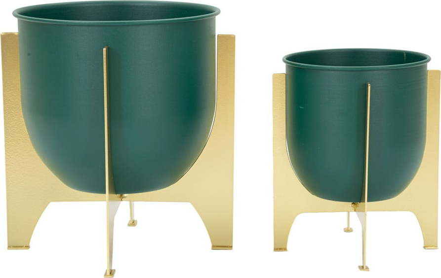 Kovové obaly na květináče v sadě 2 ks ø 24 cm Grent Shet – Mauro Ferretti