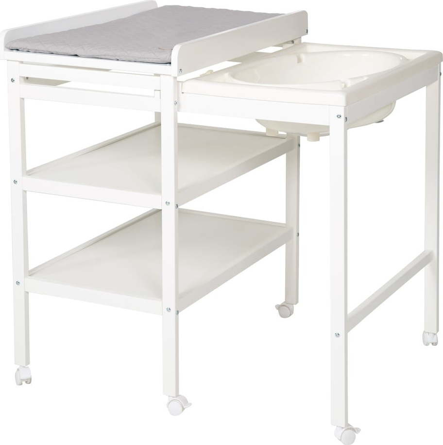 Bílý přebalovací pult Style grau – Roba