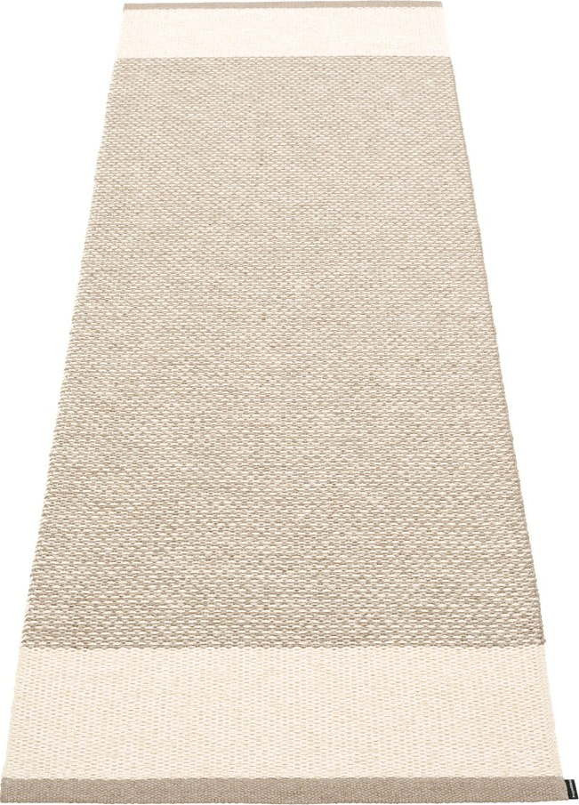 Béžový vnitřní a venkovní běhoun 85x260 cm Edit Mud Vanilla – Pappelina