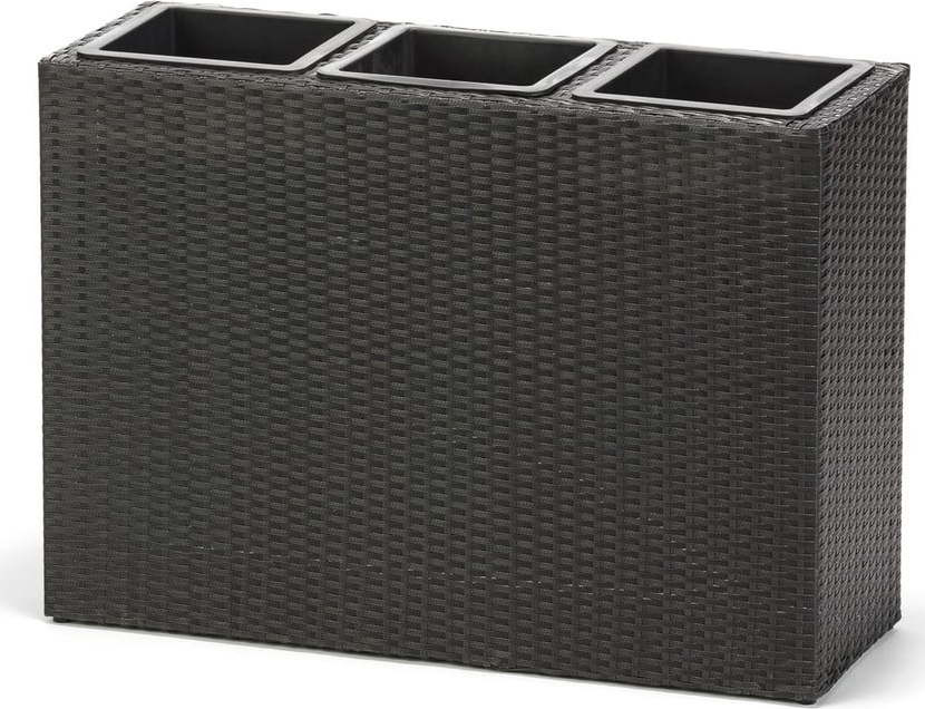 Venkovní květináč v černé barvě Bonami Essentials Patteo