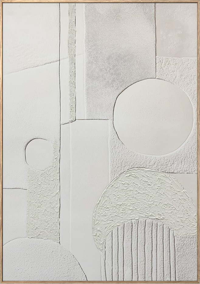 Obraz s ručně malovanými prvky 70x100 cm Lan – Styler