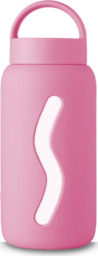 Růžová cestovní lahev 500 ml Flamingo Pink – Muuki