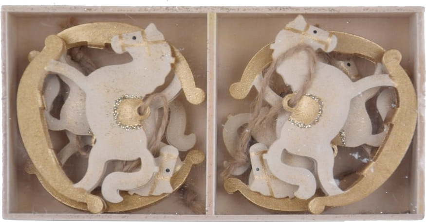 Vánoční ozdoby v sadě 6 ks – Ego Dekor