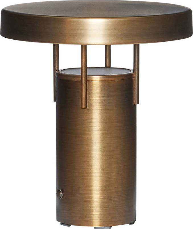 LED stmívatelná stolní lampa v bronzové barvě (výška 20 cm) BringMe – Hübsch