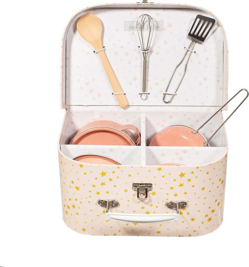 Kuchyňský set na hraní v kufříku Sass & Belle Scattered Stars