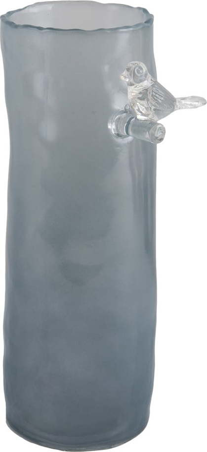 Modrá skleněná váza Bird On Branch – PT LIVING