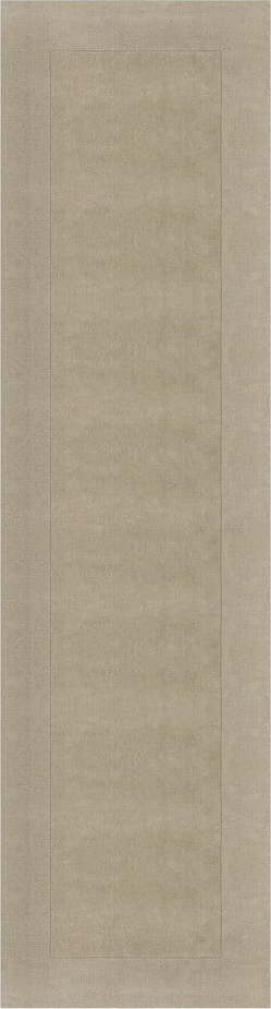 Béžový vlněný běhoun 60x230 cm – Flair Rugs