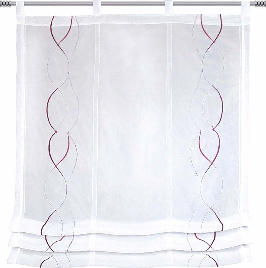 Bílá římská roleta 80x120 cm – Sehlbach