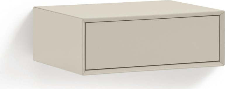 Krémový závěsný noční stolek Platt – Teulat