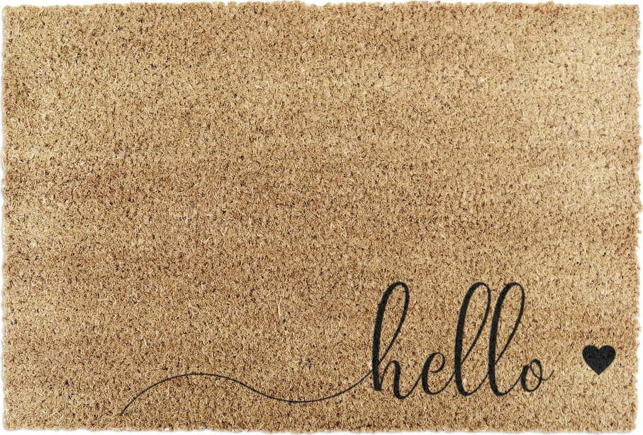 Rohožka z kokosového vlákna 40x60 cm Hello Scribble – Artsy Doormats
