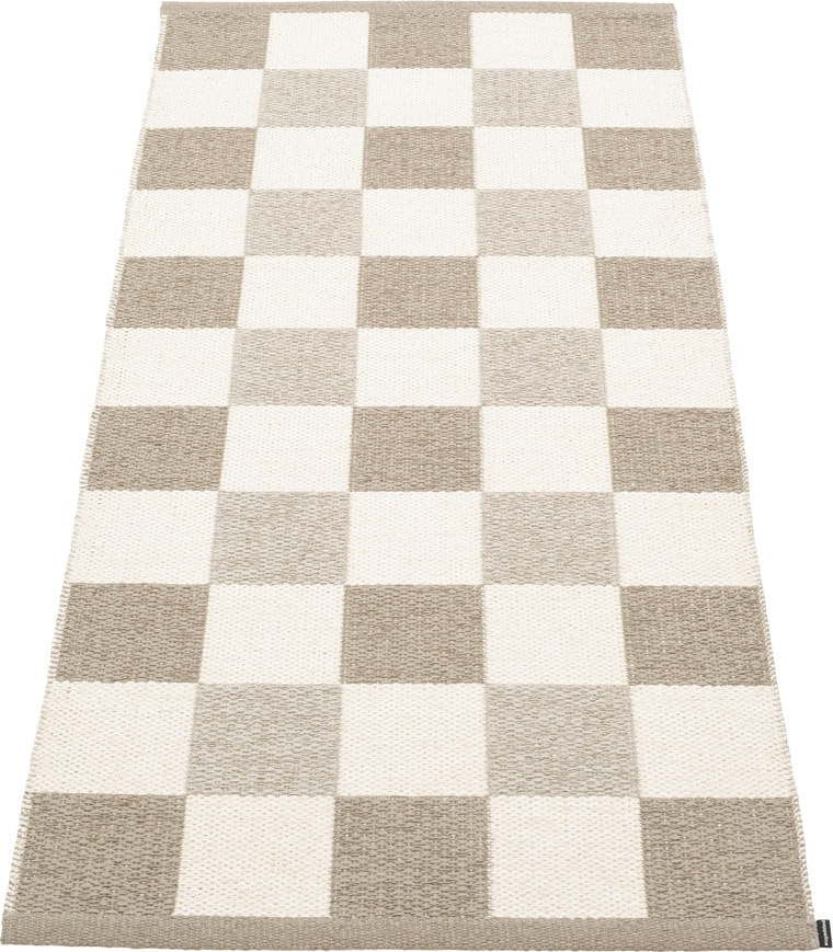 Béžovo-krémový vnitřní a venkovní běhoun 70x160 cm Pix Dark Linen – Pappelina