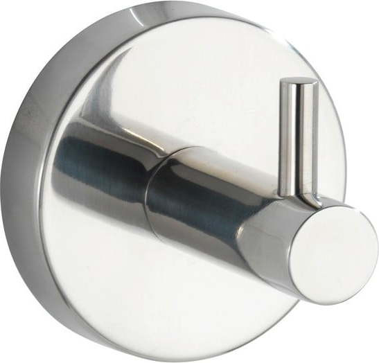 Nástěnný háček z nerezové oceli v leskle stříbrné barvě Bosio – Wenko