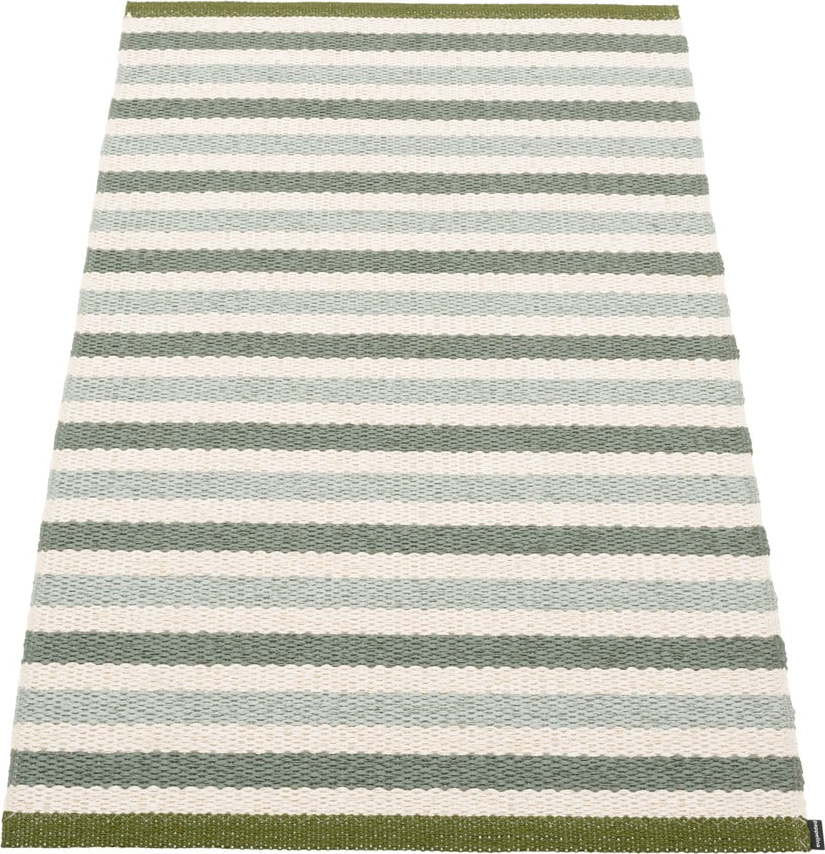 Zeleno-krémový vnitřní a venkovní koberec 70x120 cm Teo Sage – Pappelina