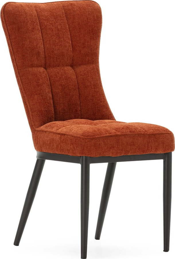 Jídelní židle v sadě v terakotové barvě 2 ks Damon – Marckeric