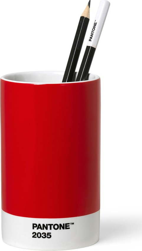 Keramický organizér na psací potřeby Red 2035 – Pantone