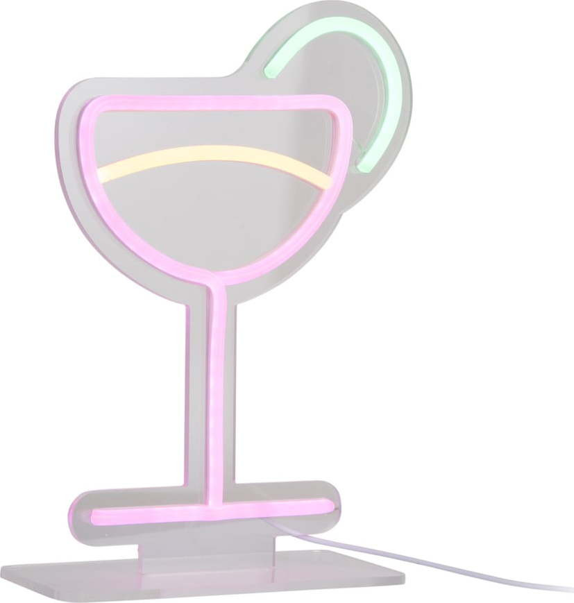 LED neonová světelná dekorace 5 W Cocktail – Leitmotiv