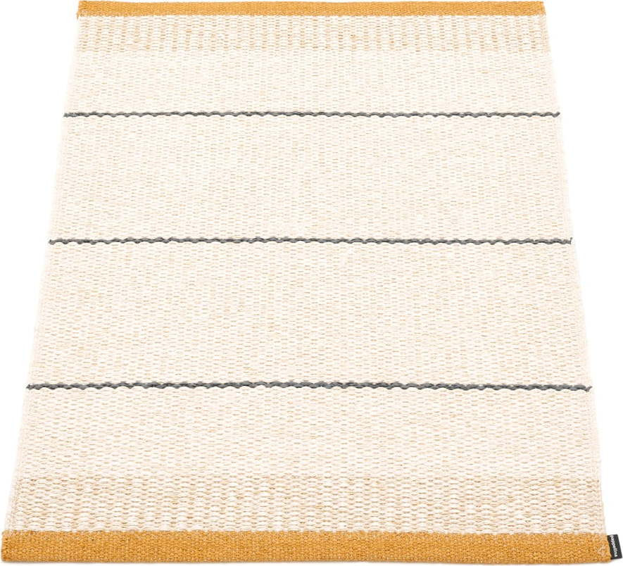 Okrově žluto-krémový vnitřní a venkovní koberec 60x85 cm Belle Ochre – Pappelina