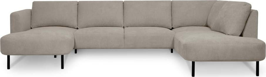 Béžová rohová pohovka (pravý roh/do 