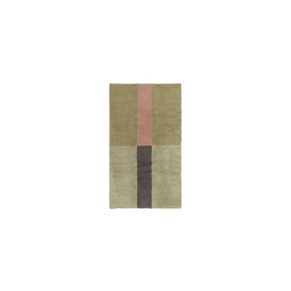 Ručně tkaný vlněný koberec 80x140 cm Chroma Dusty Pink – Lorena Canals