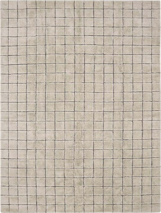 Béžový ručně tkaný vlněný koberec 230x300 cm Mosaic Sandstone – Lorena Canals