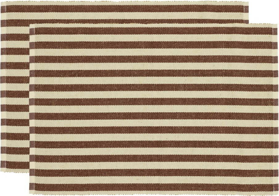 Prostírání v sadě 2 ks s příměsí juty 33x48 cm Statement Stripe – Södahl