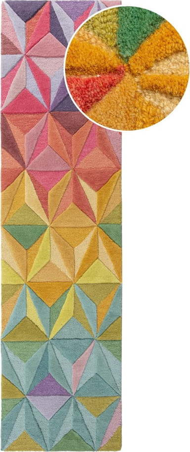 Vlněný běhoun 60x230 cm Reverie – Flair Rugs