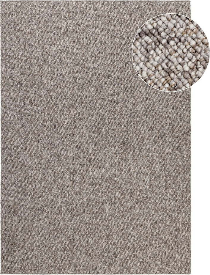 Šedý pratelný koberec 200x290 cm Rocco Taupe – Elle Decoration