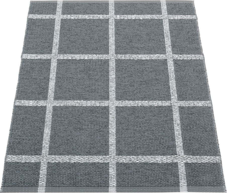 Antracitový vnitřní a venkovní koberec 70x100 cm Ada Granit – Pappelina