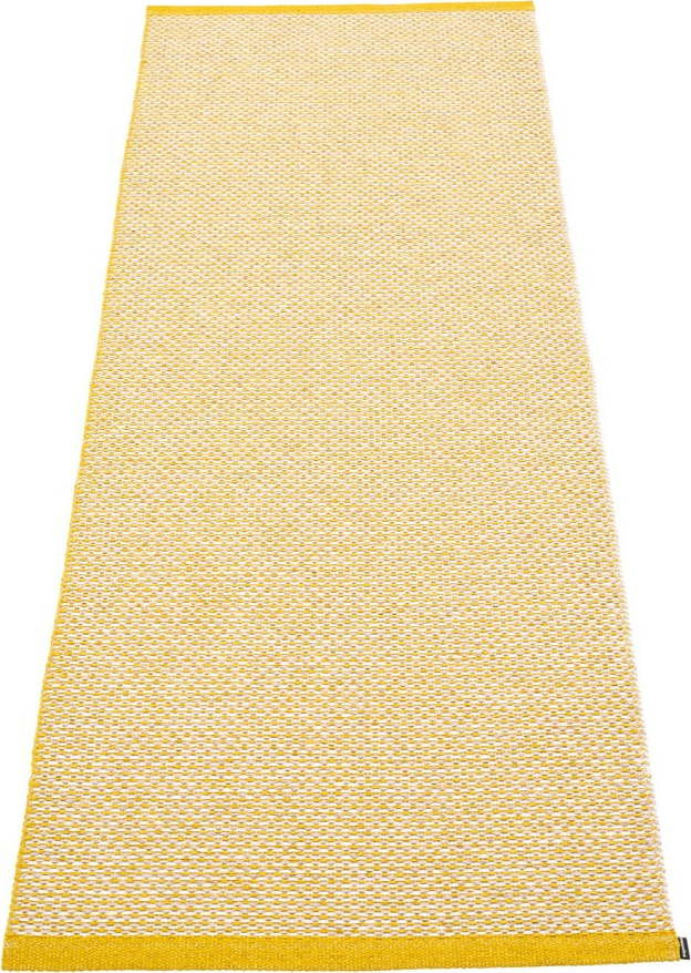 Vnitřní a venkovní běhoun v hořčicové barvě 70x200 cm Effi Mustard – Pappelina