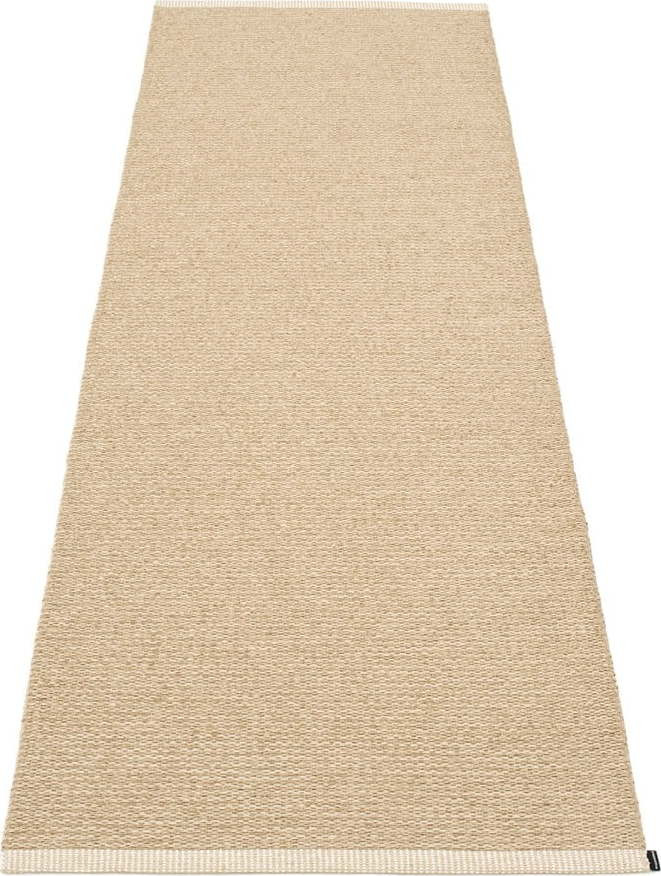 Béžový vnitřní a venkovní běhoun 70x200 cm Mono Light Nougat – Pappelina