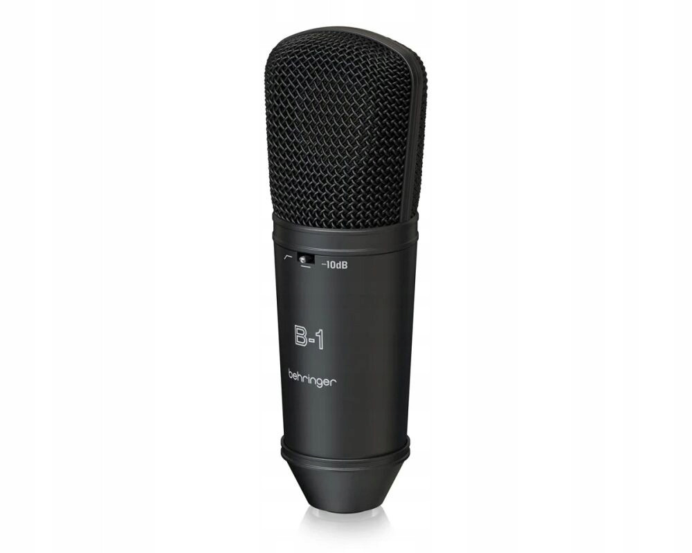 Behringer B-1 Dark Edition studiový velkomembránový kondenzátorový mikrofon