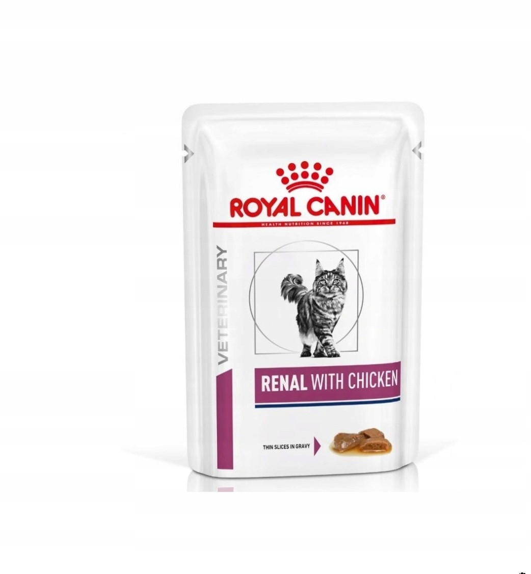 Royal Canin Renal Feline krmivo pro kočky kuřecí 12x85 g