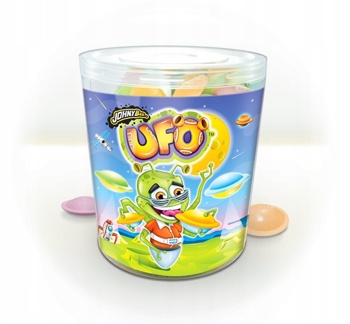 Oplatky s oranžádou Ufo Johny Bee 300 ks
