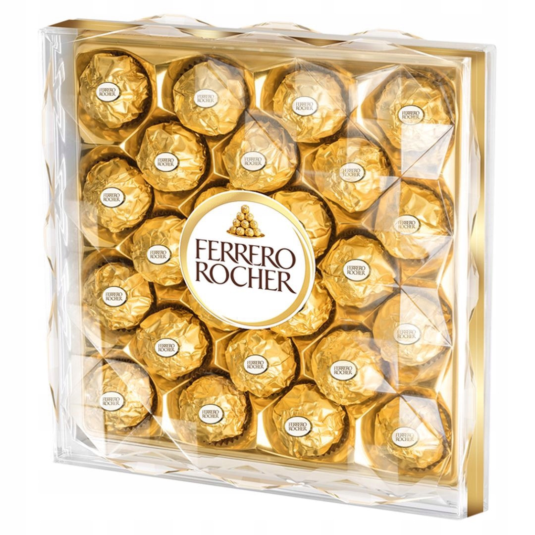 Ferrero Rocher Křupavá Oplatek s krémovou náplní v čokoládě 300 g