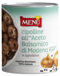 Cibulky v balzamikovém octu 2,6 kg Menu' bez lepku