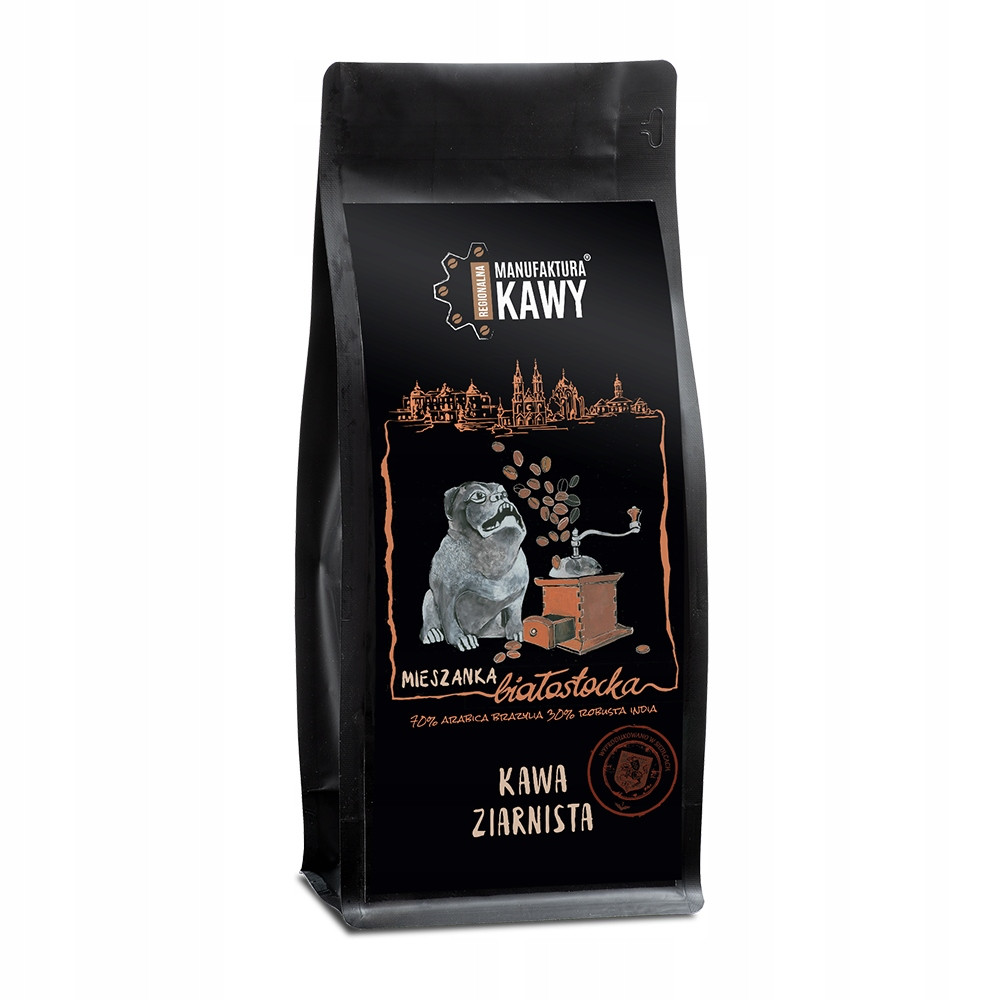 Regionální manufaktura kávy Káva Zrnková Białostocka 1 kg